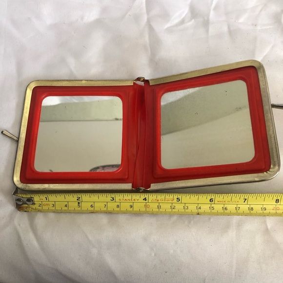 Vintage purse double mirror - Picture 12 of 14